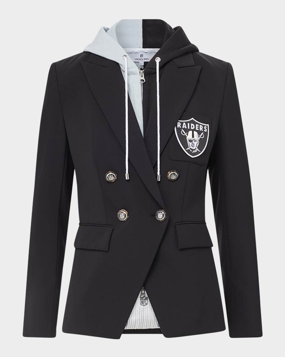 Veronica Beard x NFL Dickey Jacket, Las Vegas Raiders
